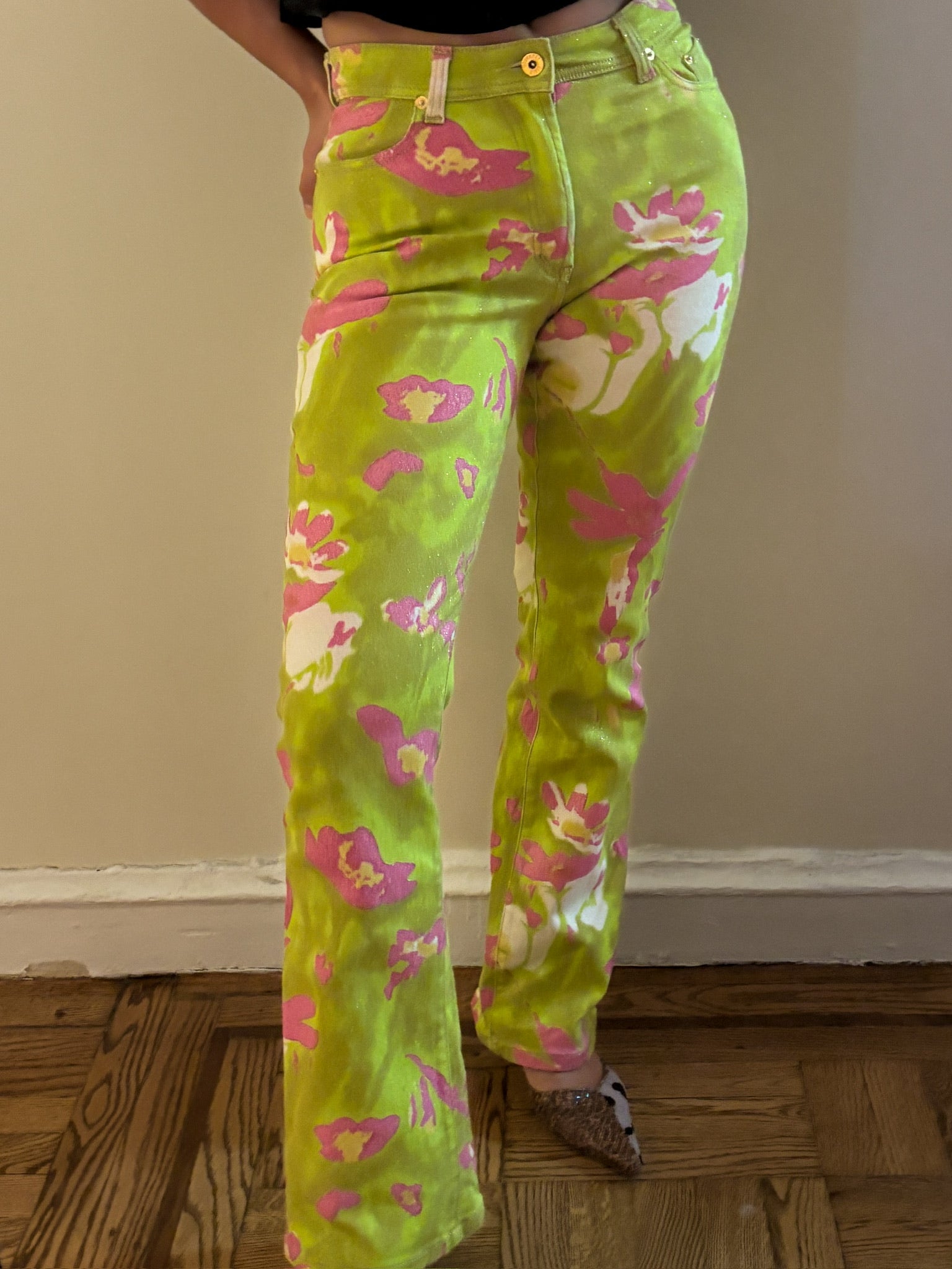 parasuco extreme fit | patterned jeans