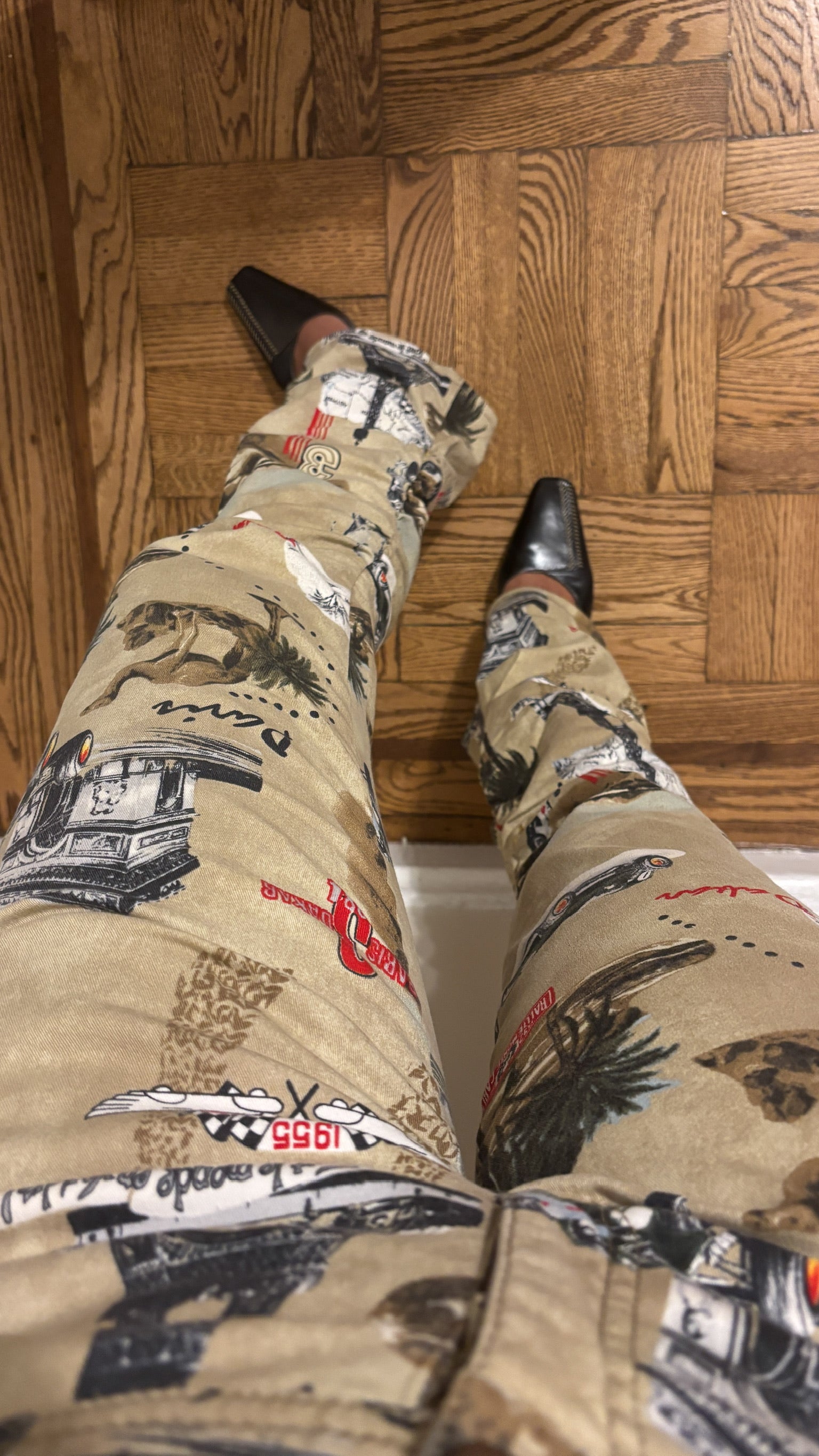 marc cain | paris france print jeans