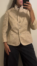kasper | linen/cotton blend blazer