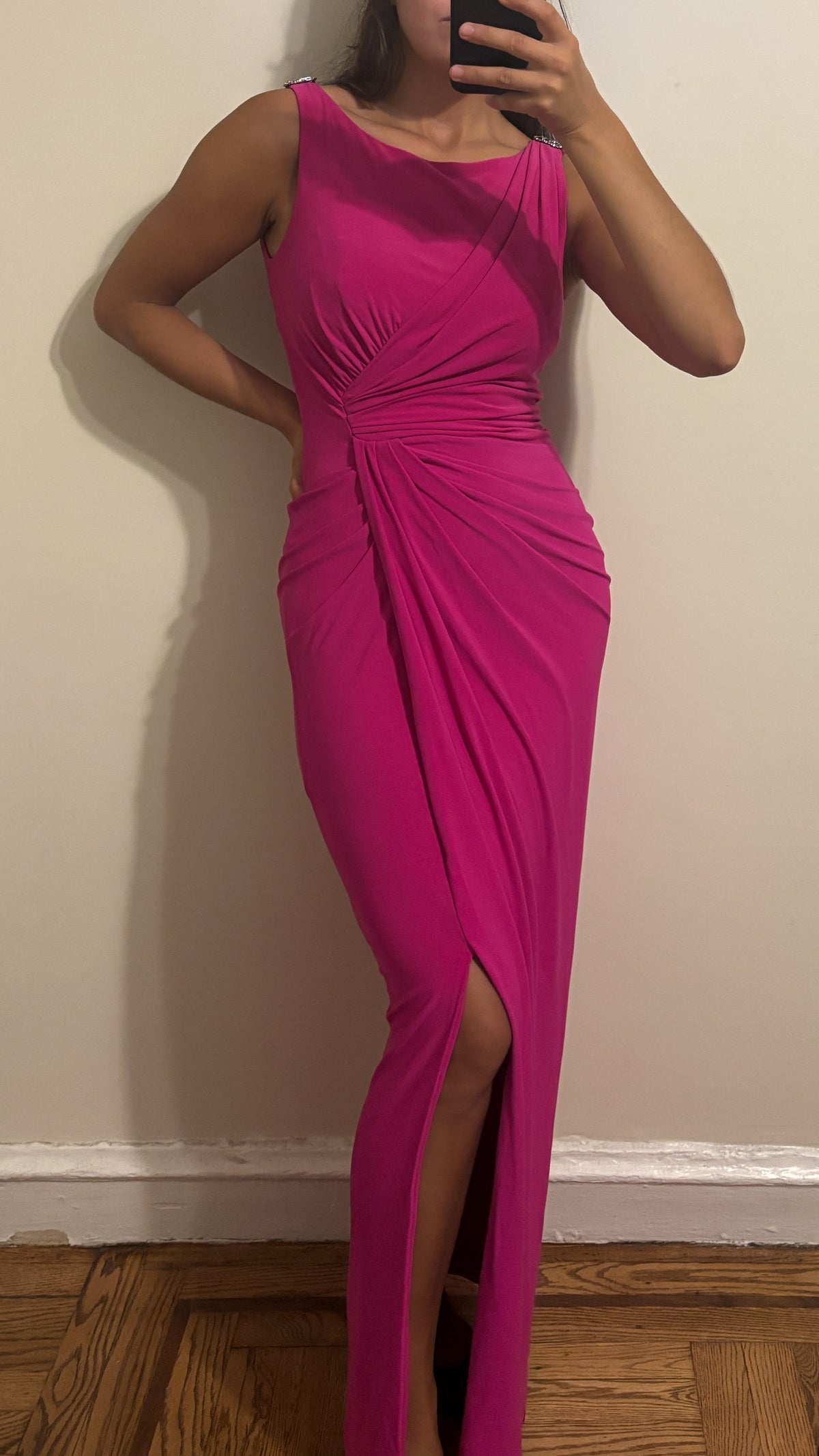 lauren ralph lauren | pink gown