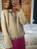 st. john sport | linen-blend jacket