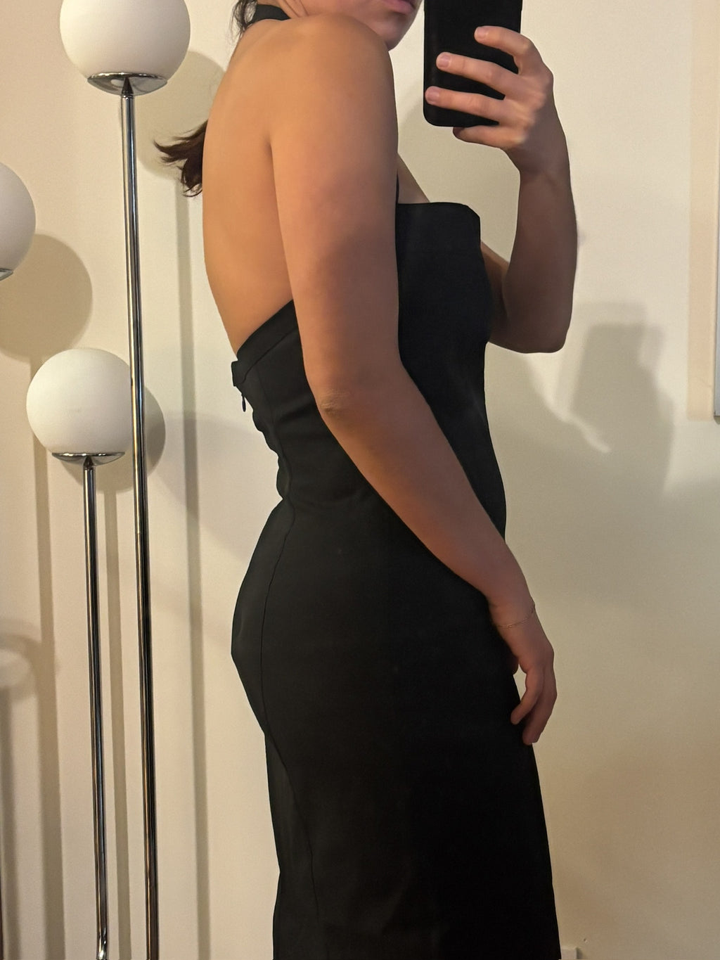 narciso rodriguez | knee-length halter dress