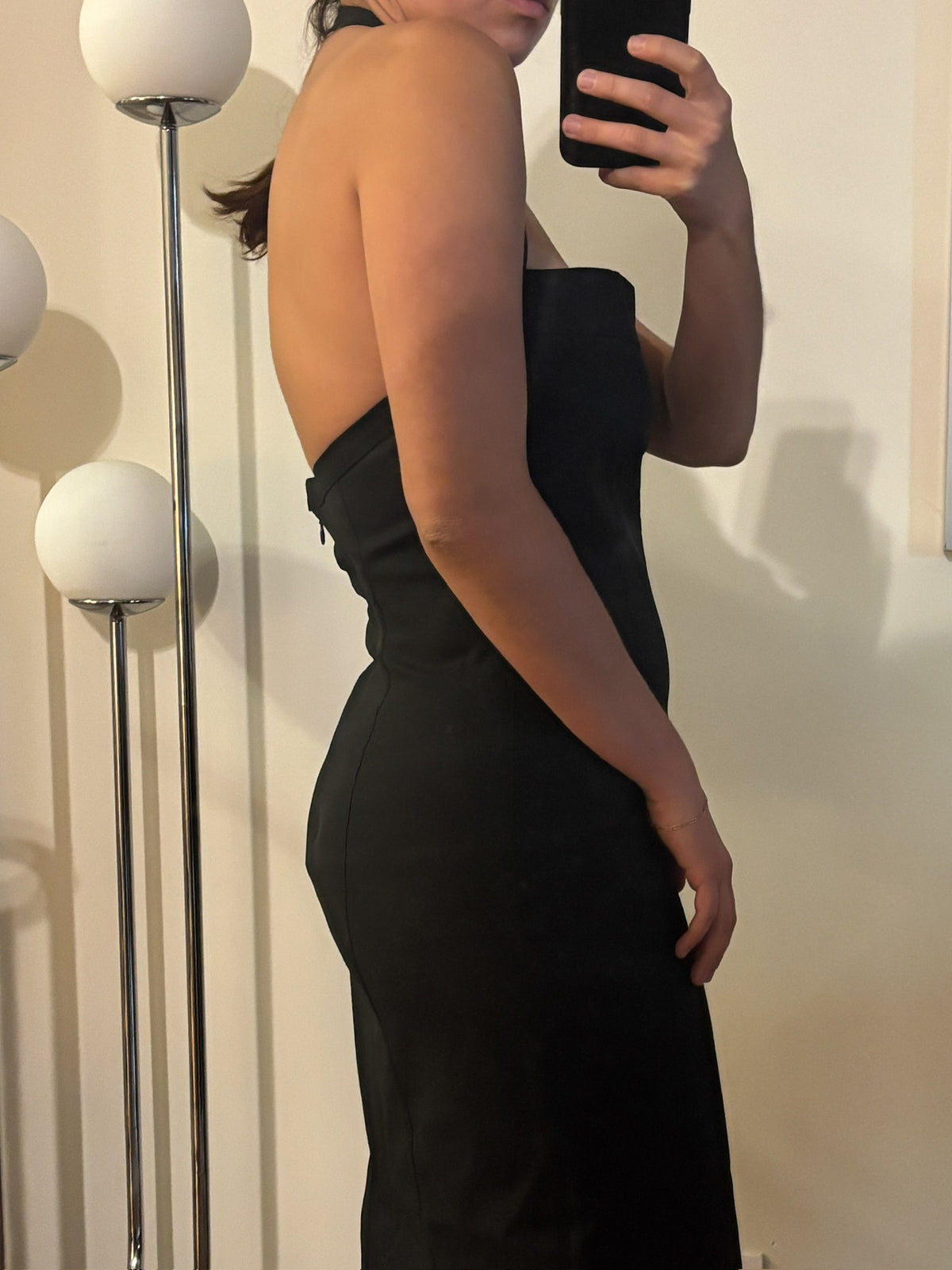 narciso rodriguez | knee-length halter dress