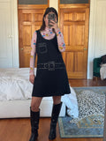 nicole miller | mini dress w/ rhinestones