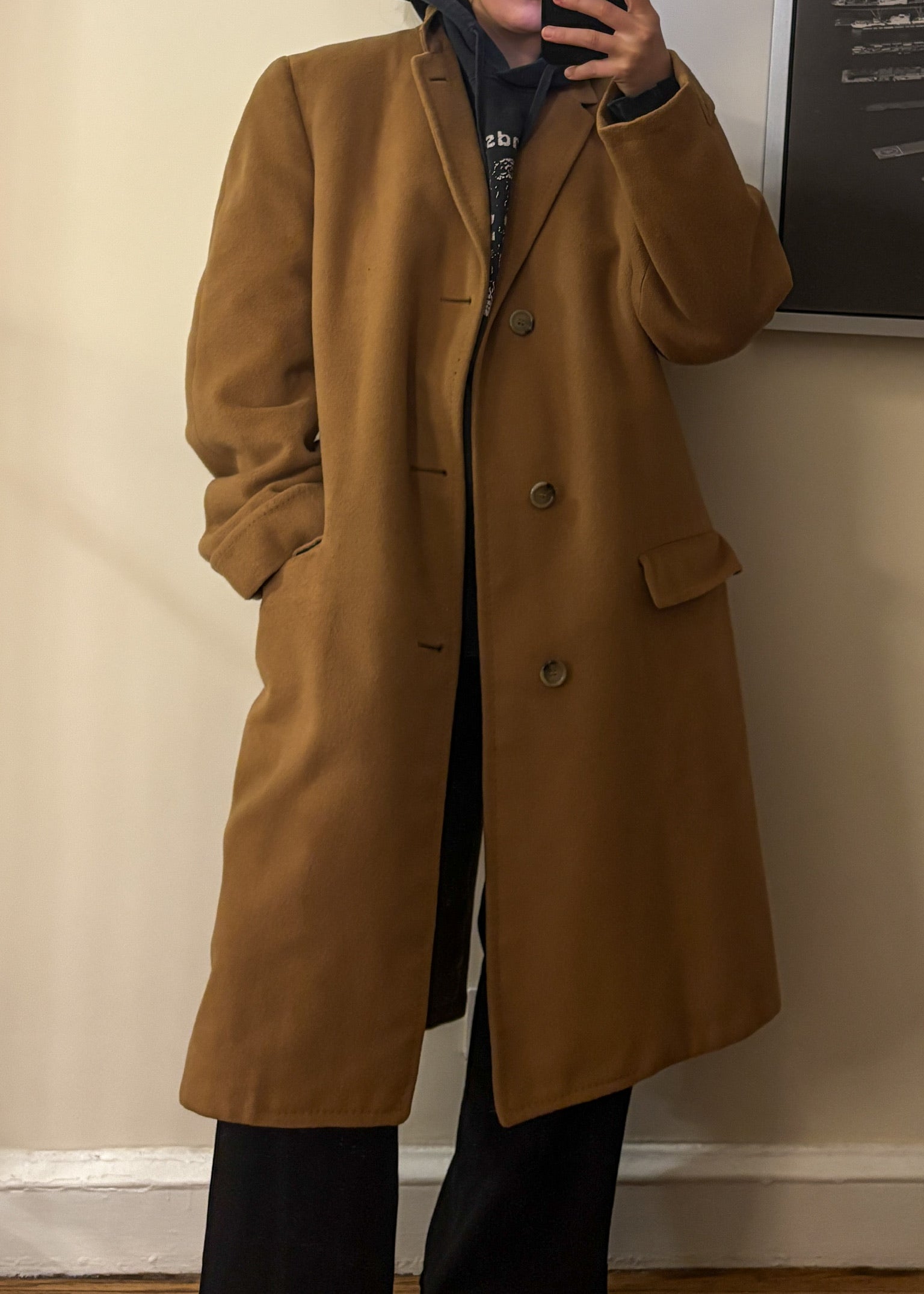londonsires | 100% cashmere tan coat