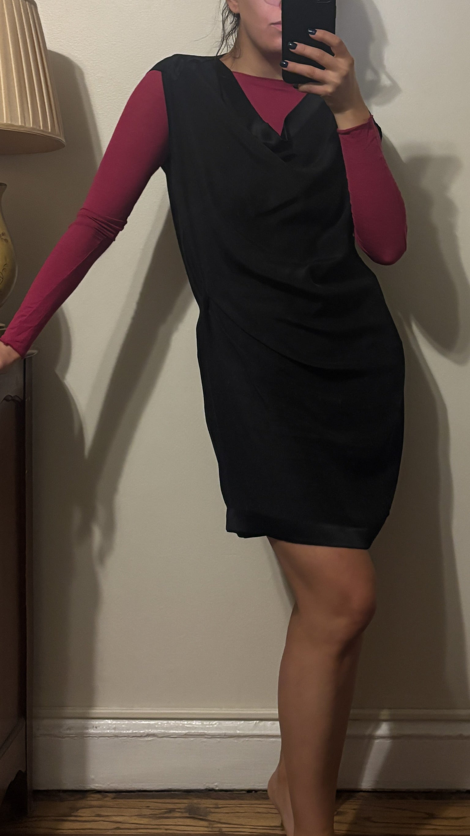 jean paul knott | 100% silk mini dress