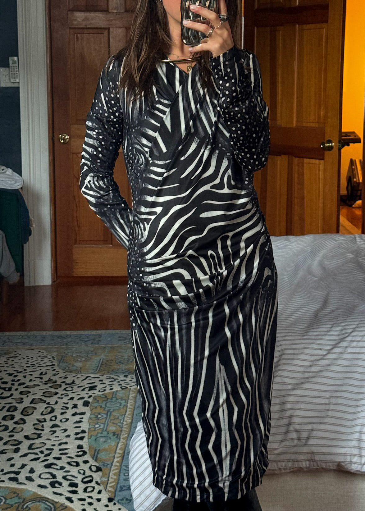 etoile du monde | zebra dress