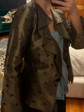 armani | 100% silk blazer