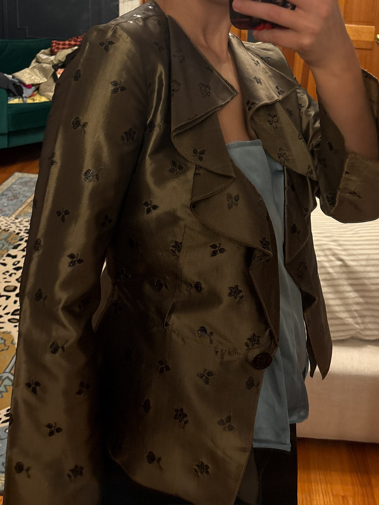 armani | 100% silk blazer